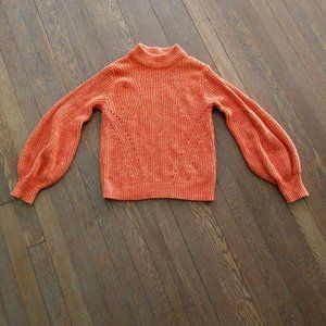 H&M Orange Knit Sweater